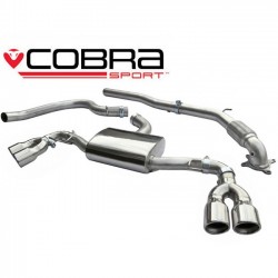 AU30d Cobra Sport Audi TT (Mk2) 2.0 TFSI (2WD) 2006-11 Turbo Back Package (De-Cat), Cobra Sport, AU30d